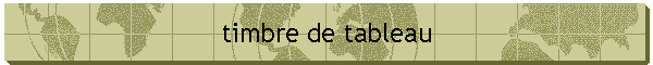 timbre de tableau
